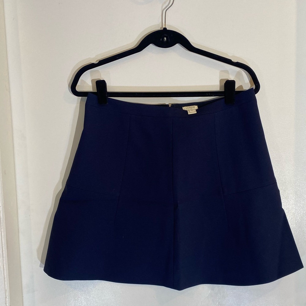 Navy Blue J. Crew mini skirt